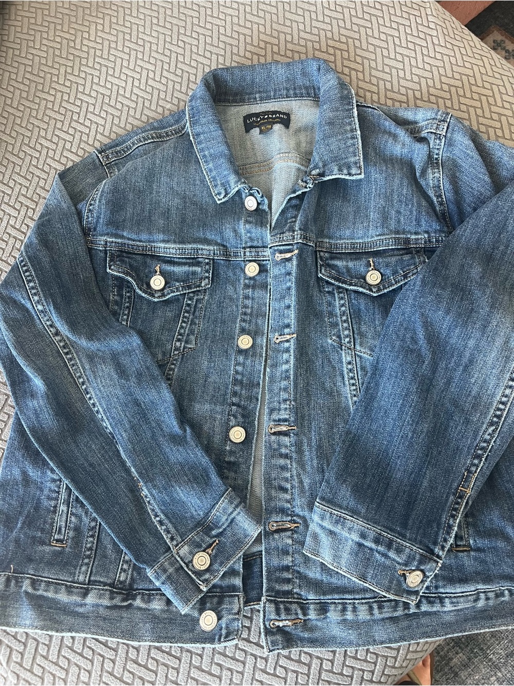 Lucky Brand Blue Denim Jean Jacket